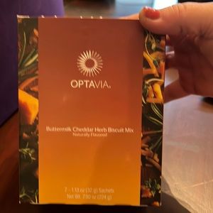OPTAVIA buttermilk cheddar herb biscuit mix
